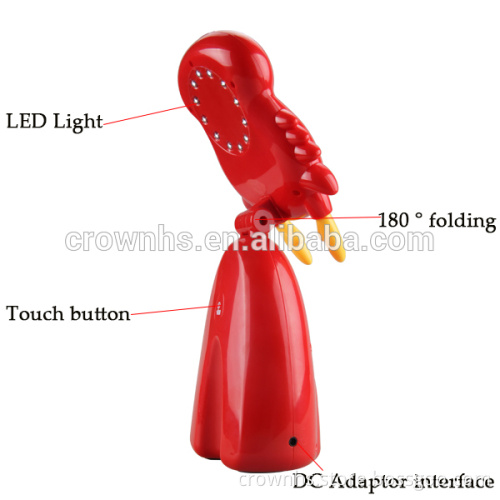 2016 Cute Cartoon dragon shape reading lamp mfga&hotel bedside lamp&led lamp prices